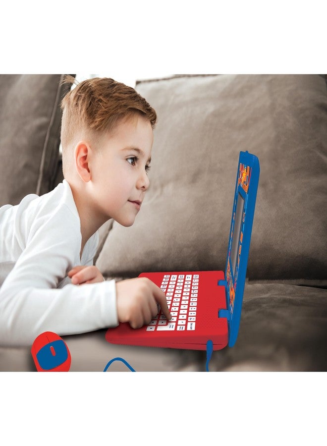 Lexibook, Hot Wheels, Bilingual and Educational Laptop English/Spanish - Toy for Children, 170 Activities to Learn, Play Games and Music, Large Screen, JC599HWi2 - Image 3